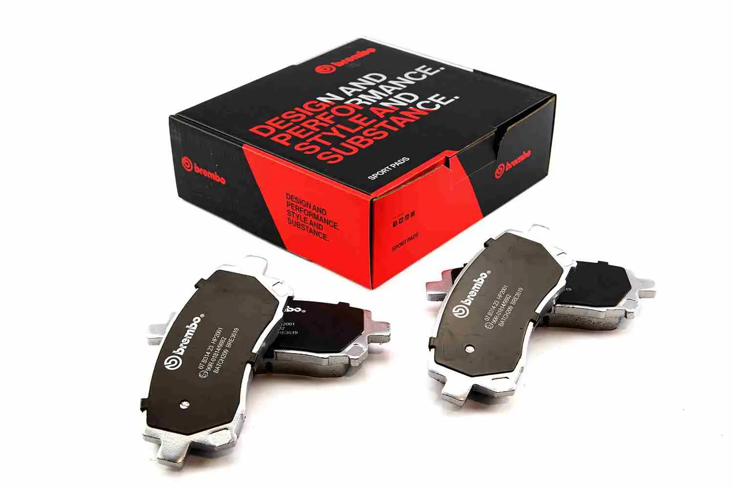 комплект накладки за високо натоварване BREMBO              