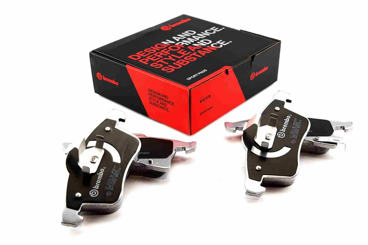 комплект накладки за високо натоварване BREMBO              