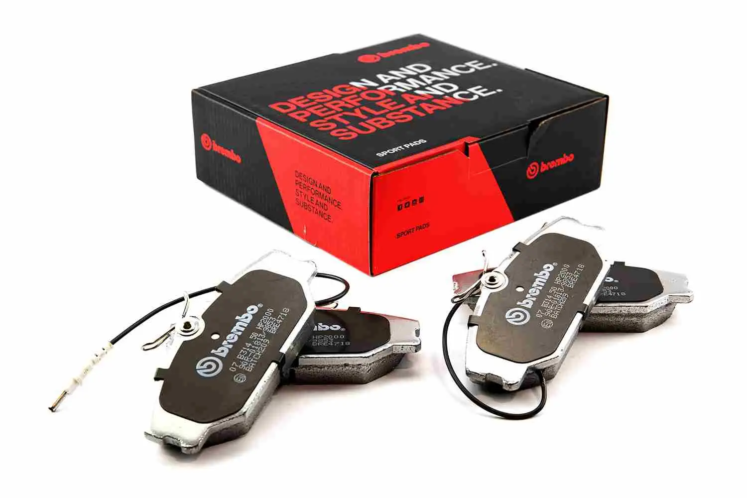 комплект накладки за високо натоварване BREMBO              