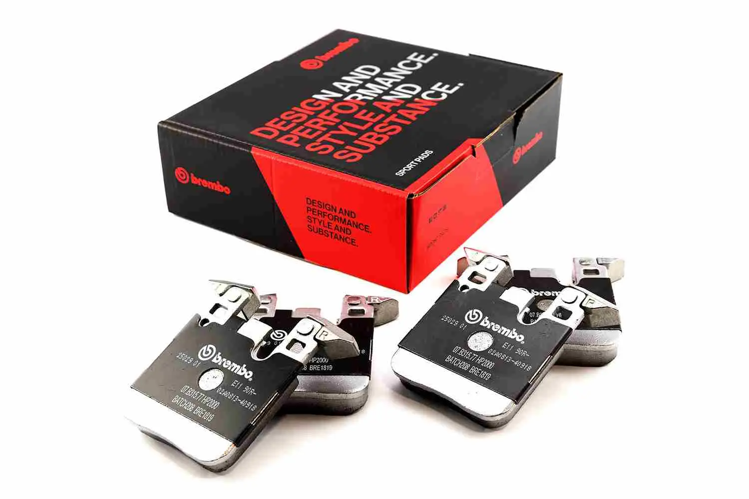 комплект накладки за високо натоварване BREMBO              