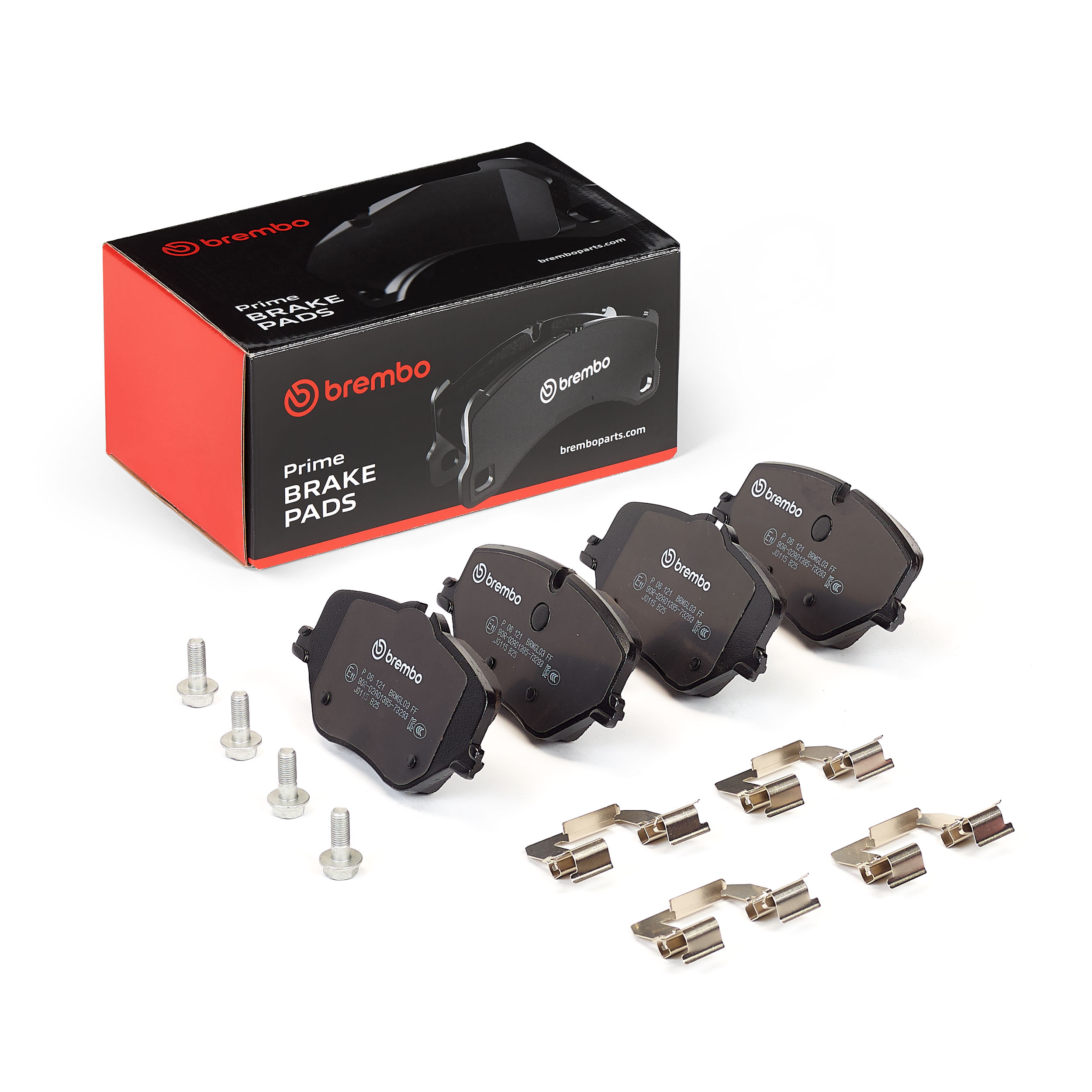 PRIME LINE , комплект спирачно феродо, дискови спирачки BREMBO