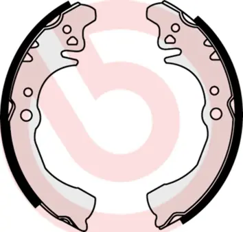 комплект спирачна челюст BREMBO              