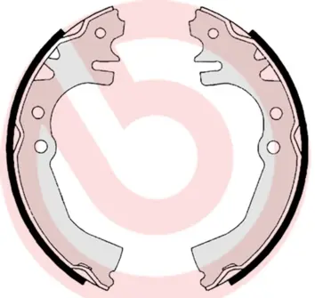 комплект спирачна челюст BREMBO              