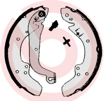 комплект спирачна челюст BREMBO              