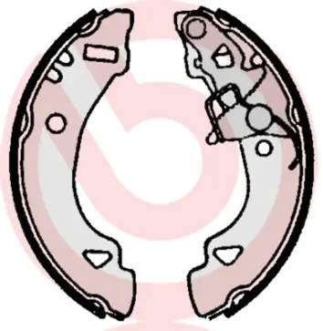 комплект спирачна челюст BREMBO              