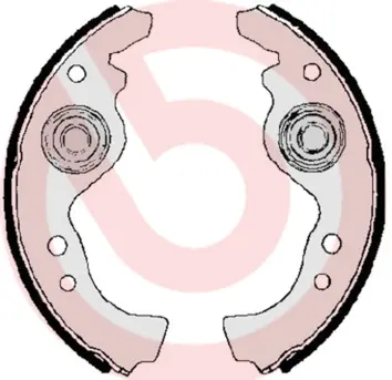 комплект спирачна челюст BREMBO              