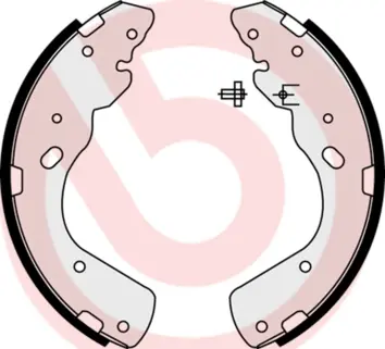 комплект спирачна челюст BREMBO              