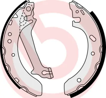 комплект спирачна челюст BREMBO              