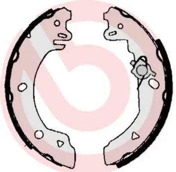 комплект спирачна челюст BREMBO              