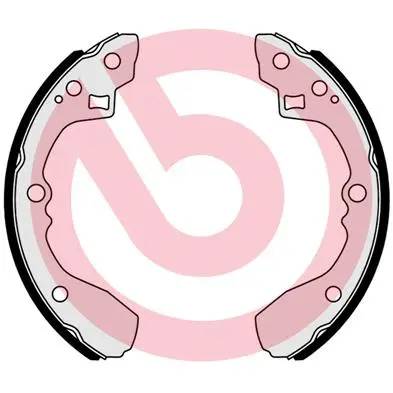 комплект спирачна челюст BREMBO              