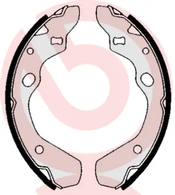 комплект спирачна челюст BREMBO              