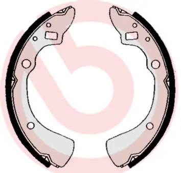 комплект спирачна челюст BREMBO              