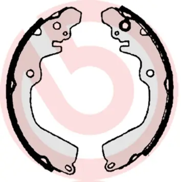 комплект спирачна челюст BREMBO              