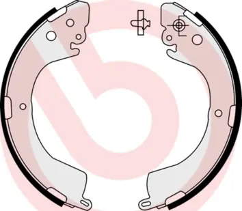 комплект спирачна челюст BREMBO              