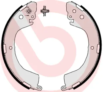комплект спирачна челюст BREMBO              
