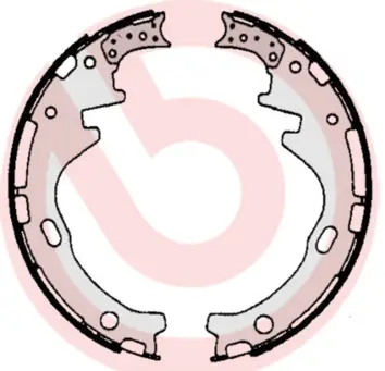комплект спирачна челюст BREMBO              