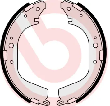 комплект спирачна челюст BREMBO              