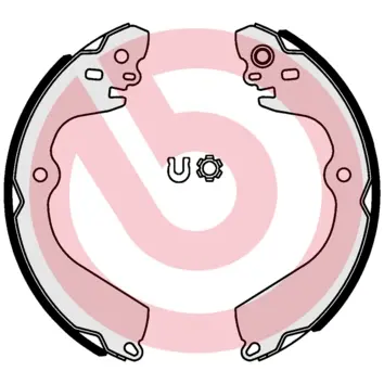 комплект спирачна челюст BREMBO              
