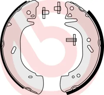 комплект спирачна челюст BREMBO              