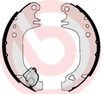 комплект спирачна челюст BREMBO              