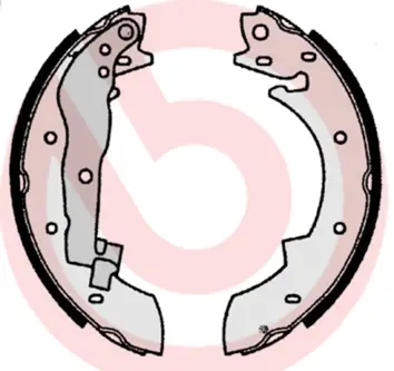 комплект спирачна челюст BREMBO              