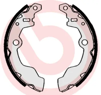 комплект спирачна челюст BREMBO              