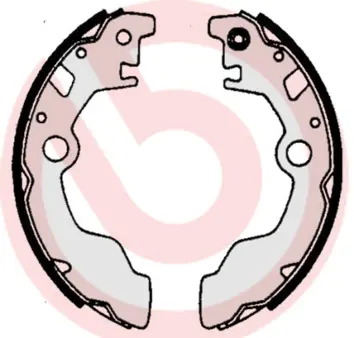 комплект спирачна челюст BREMBO              