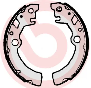 комплект спирачна челюст BREMBO              
