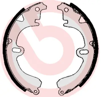 комплект спирачна челюст BREMBO              