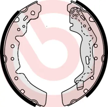 комплект спирачна челюст BREMBO              