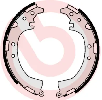 комплект спирачна челюст BREMBO              