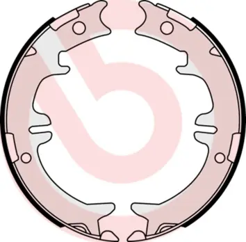 комплект спирачна челюст, ръчна спирачка BREMBO              