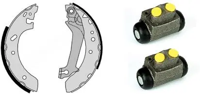 комплект спирачна челюст BREMBO              