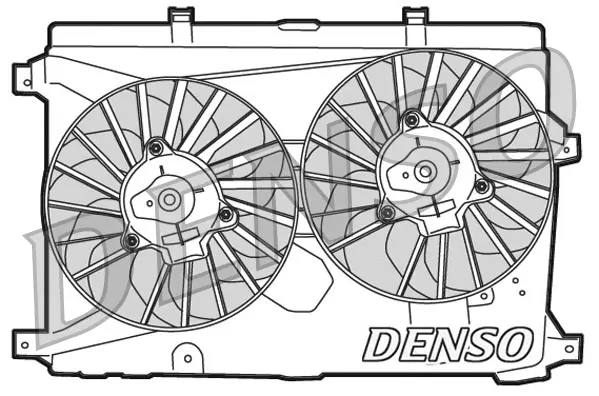 Вентилатор, охлаждане на двигателя DENSO