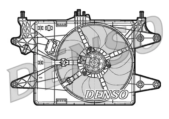 Вентилатор, охлаждане на двигателя DENSO