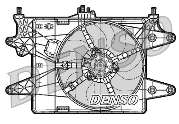 Вентилатор, охлаждане на двигателя DENSO