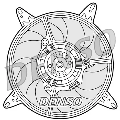 Вентилатор, охлаждане на двигателя DENSO