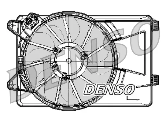 Вентилатор, охлаждане на двигателя DENSO