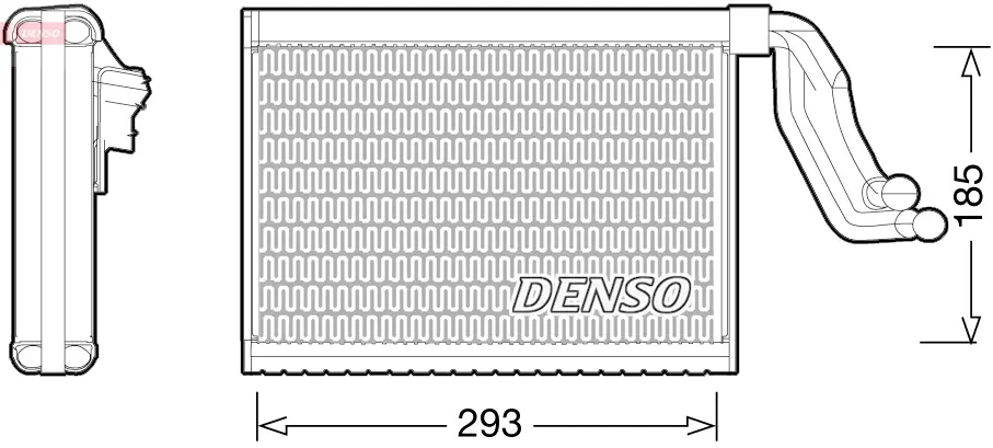 изпарител, климатична система DENSO               