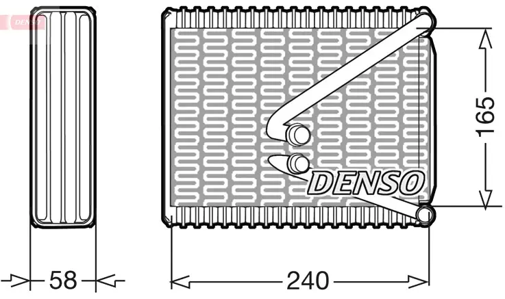 изпарител, климатична система DENSO               