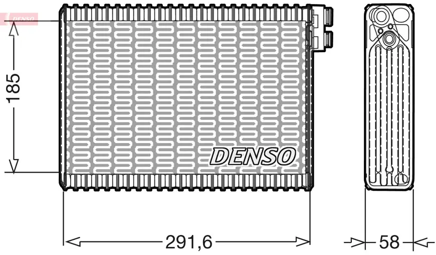 изпарител, климатична система DENSO               