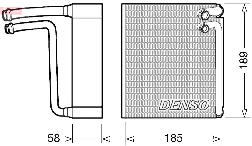 изпарител, климатична система DENSO               