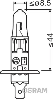 Крушка за фар за FIAT PUNTO Van (176L) 1.1 64150CBI-HCB ams-OSRAM           