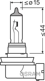 Крушка за фар за VOLVO C70 II кабриолет 2.0 D 64211NBS-HCB ams-OSRAM           