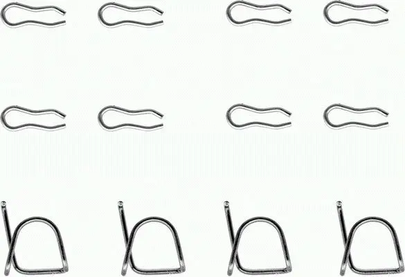 комплект принадлежности, дискови накладки MINTEX              