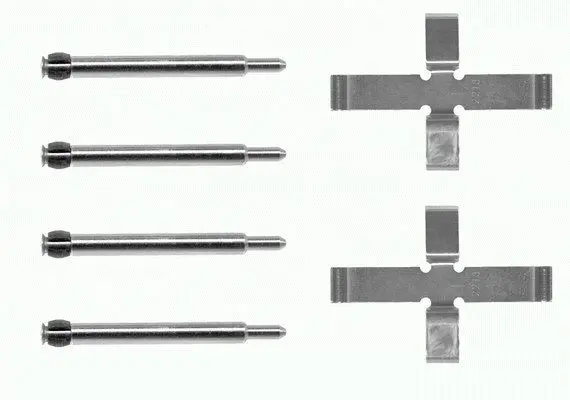 комплект принадлежности, дискови накладки MINTEX              