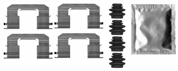 комплект принадлежности, дискови накладки MINTEX              