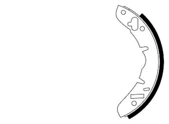 комплект спирачна челюст MINTEX              