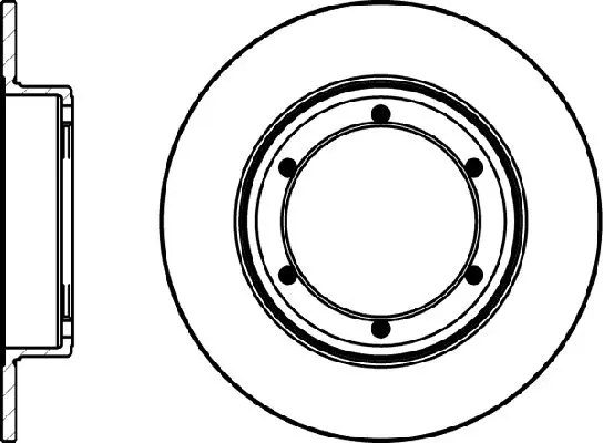 спирачен диск MINTEX              