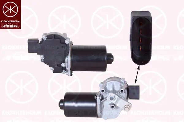 двигател на чистачките KLOKKERHOLM         